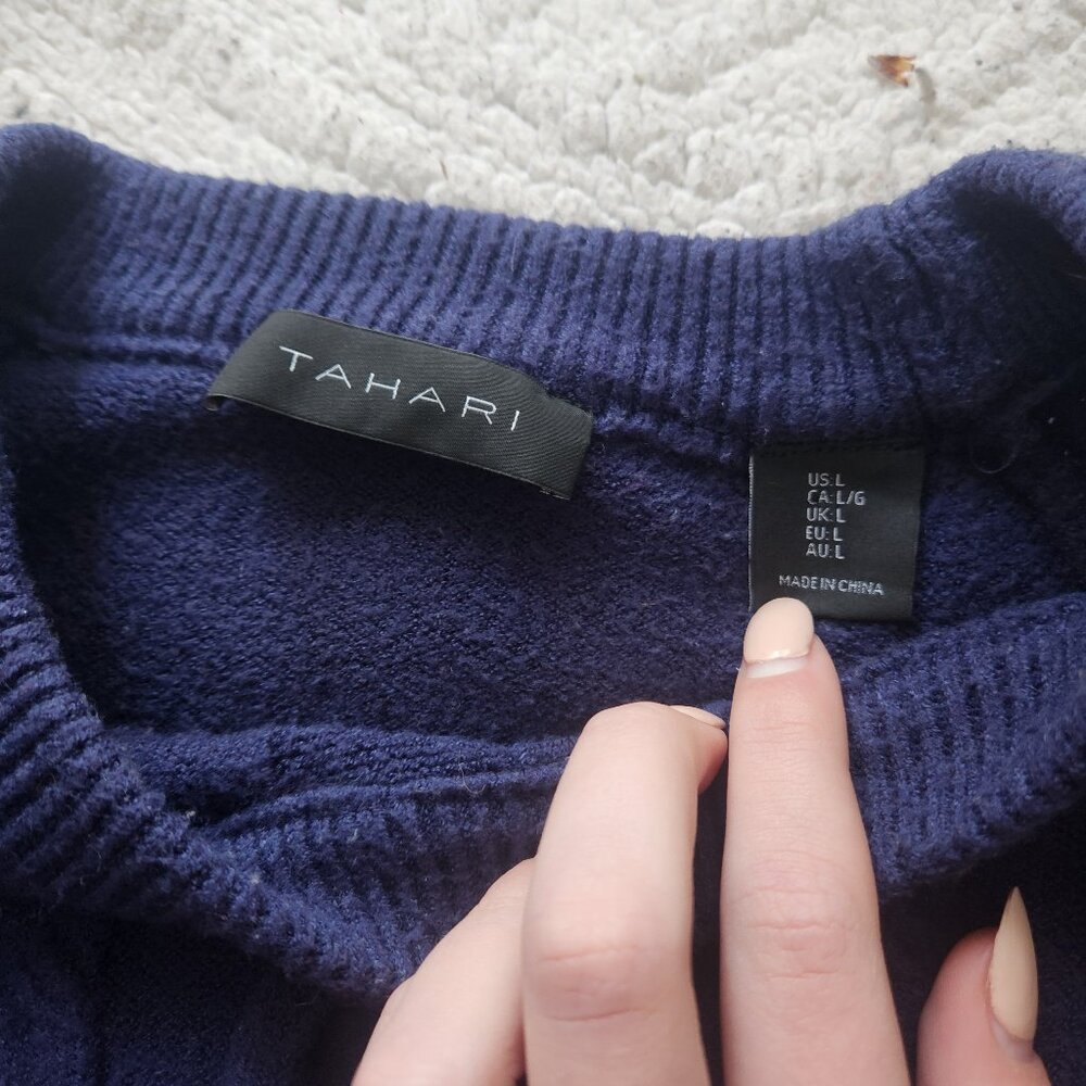 Blue sweater